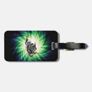 Asian Dragon Design; cool Luggage Tag