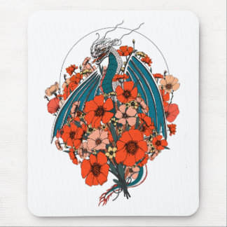 Asian Dragon Logo Mouse Pad