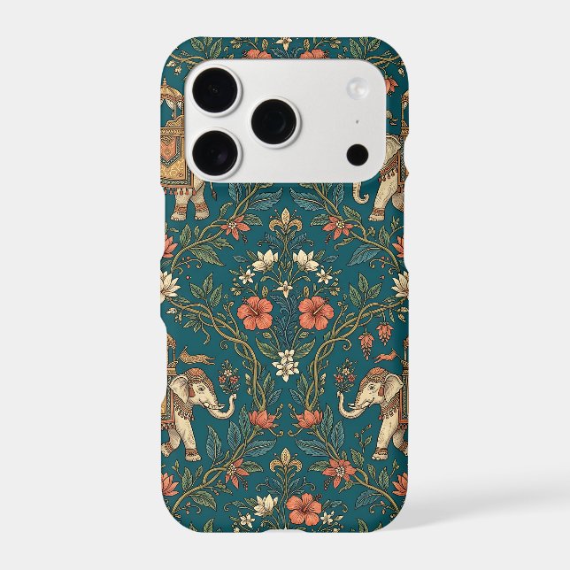 Asian Elephant iPhone 17 Pro Case (Back)