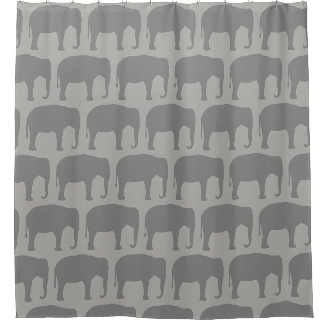 Asian Elephant Silhouettes Pattern (Front)