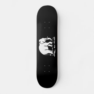 Asian Elephants Ahead Thai Elephant Trekking Sign Skateboard