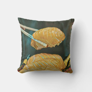 Asian food sushi lover throw pillow