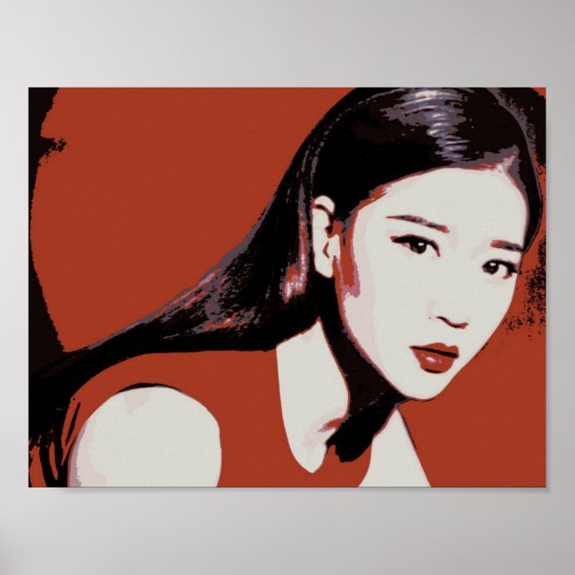 Asian Girl Poster (Front)