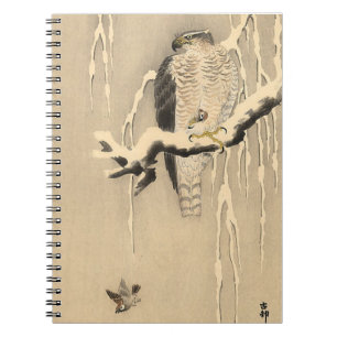 Asian Goshawk Painting Notebook
