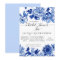 Asian Influence Light Blue Floral 3 Bridal Shower
