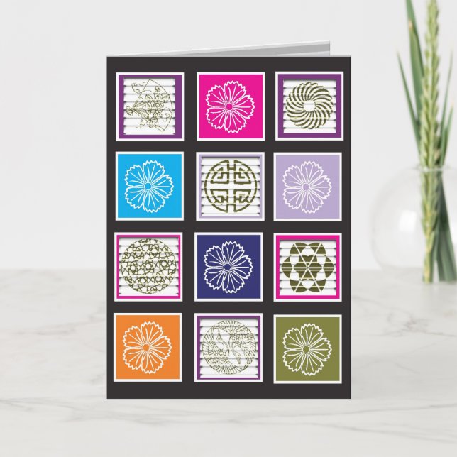 Asian Inspired Design Card (Front)