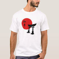 Asian inspired design: Japanese Gate. Harmony.