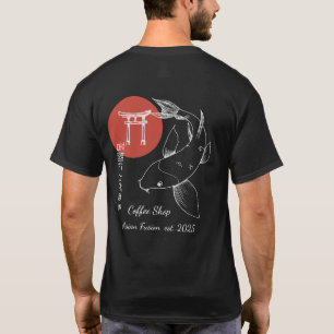Asian Inspired Koi Fish Personalized T-Shirt