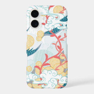 Asian Inspired Nature Pattern