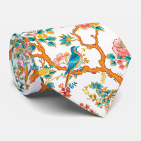 Asian-Inspired Patterns, Colourful Flowers Birds