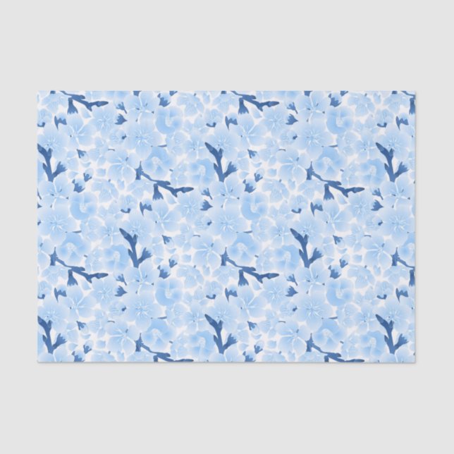 Asian Japanese Cherry Blossom Tissue Paper (Front)