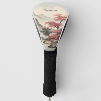 Asian Landscape Beauty Golf Head Cover