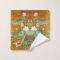 Asian Lotus Flower Lilypad Water Garden Bath Towel