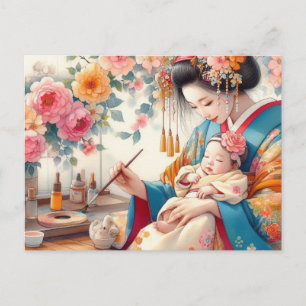 Asian Mom 15 Postcard