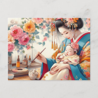  Asian Mom 15 Postcard