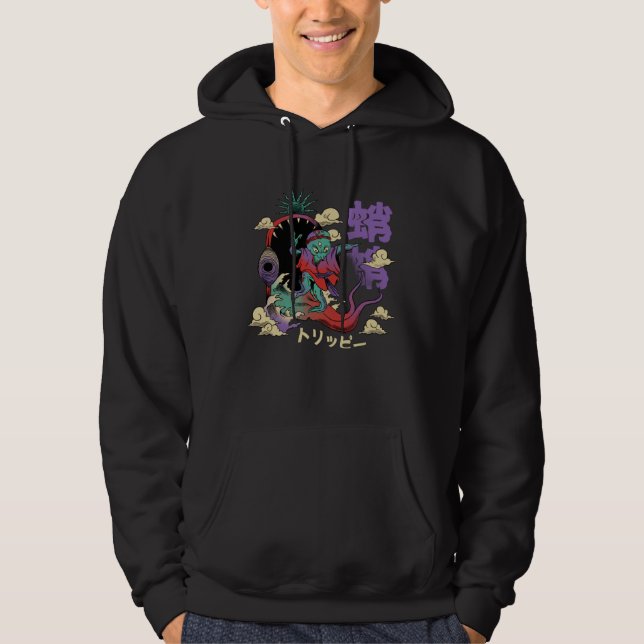Asian Monsters Octopus Hoodie (Front)