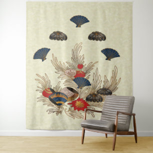 Asian Ocean Deco Tapestry