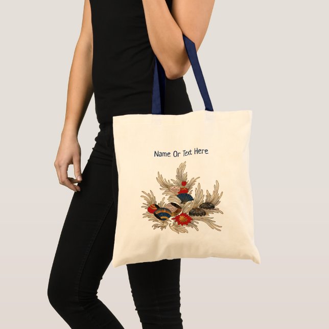 Asian Ocean Deco Tote Bag (Front (Product))