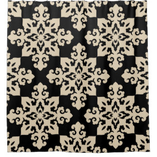 Asian Ornamental Motive Geometric Pattern