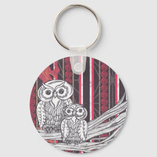 Asian Owls keyring