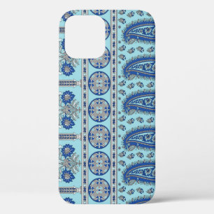 Asian Paisley Border: Traditional Design. iPhone 12 Case