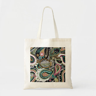 Asian paisley: modern seamless design. tote bag
