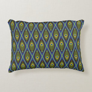 Asian pattern accent pillow