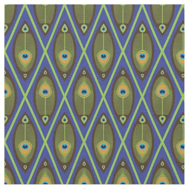 Asian pattern fabric (Close Up)