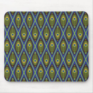 Asian pattern mouse pad