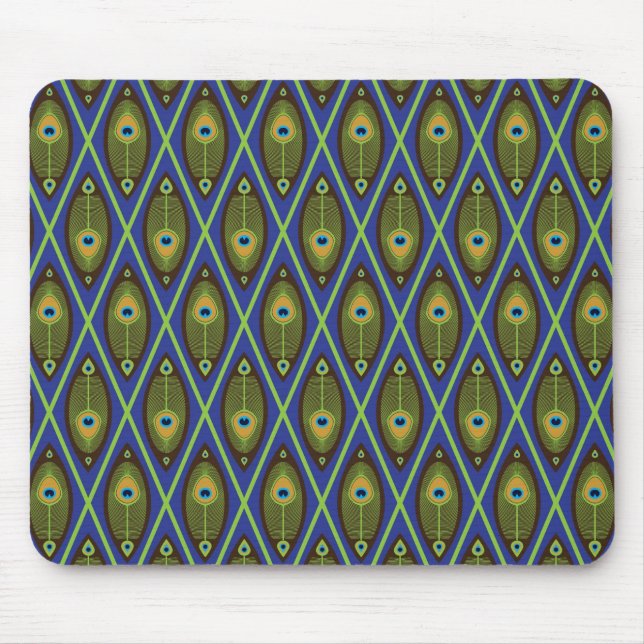 Asian pattern mouse pad (Front)