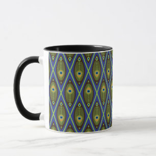 Asian pattern mug