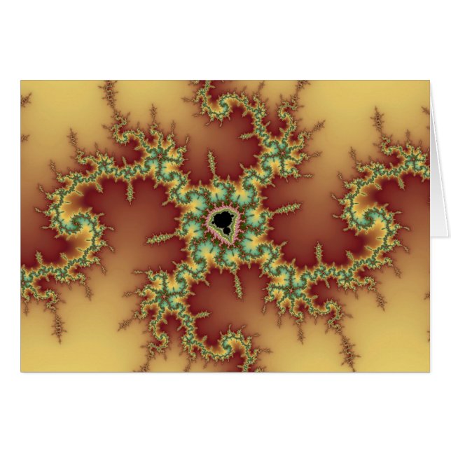 Asian Spider - Fractal Card (Front Horizontal)