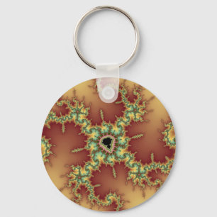 Asian Spider - Fractal Keychain