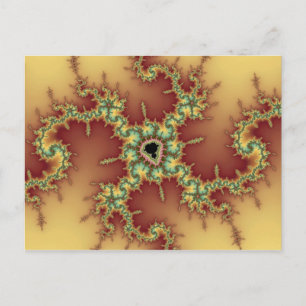 Asian Spider  - Fractal Postcard