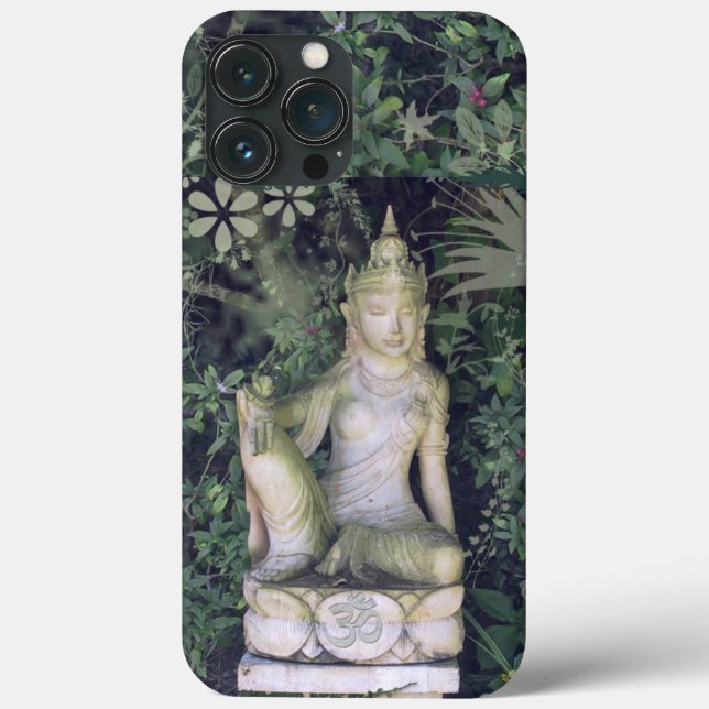 Asian Statue Case-Mate iPhone Case (Back)