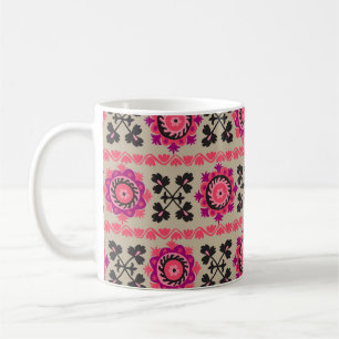 Asian suzanne pattern: traditional seamless design coffee mug