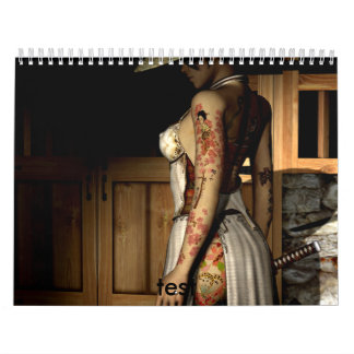 Asian Tattoo, test Calendar