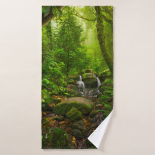 Asian tropical rainforestjungle,forest,environment bath towel