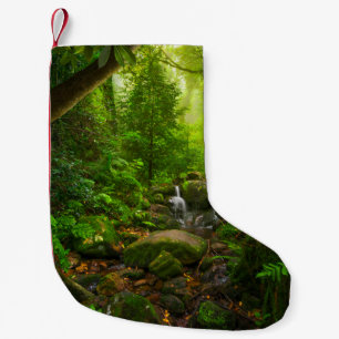 Asian tropical rainforestjungle,forest,environment small christmas stocking