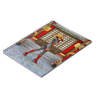 Asian Warrior Maiden Notebook