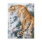 Asian Watercolor Tiger Art