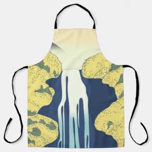 Asian Waterfall Apron