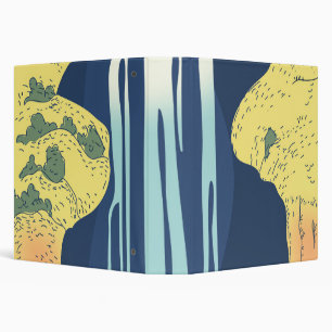 Asian Waterfall Binder