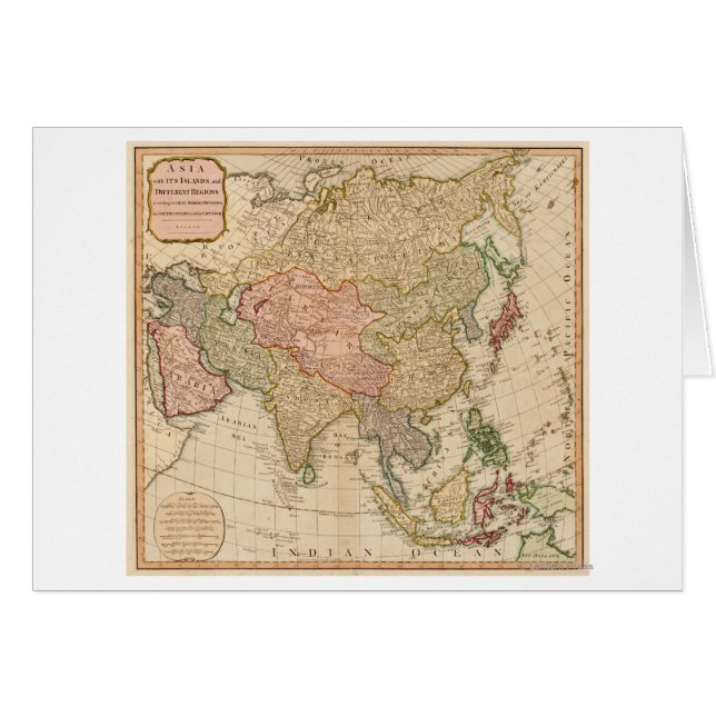 AsiaPanoramic MapAsia (Front Horizontal)