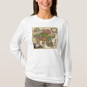 AsiaPanoramic MapAsia 5 T-Shirt