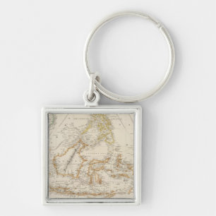 Asiatic Archipelago Keychain