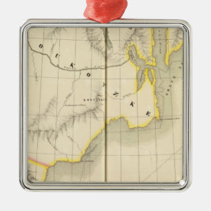 Asiatic Russia, Asia 19 Metal Ornament