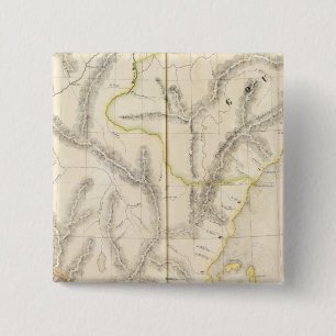 Asiatic Russia, Asia 26 2 Inch Square Button
