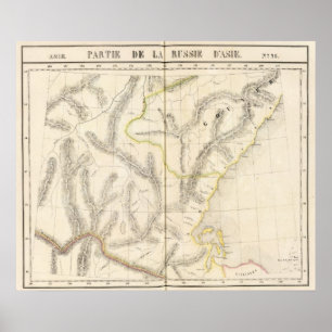 Asiatic Russia, Asia 26 Poster