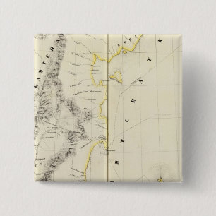 Asiatic Russia, Asia 28 2 Inch Square Button